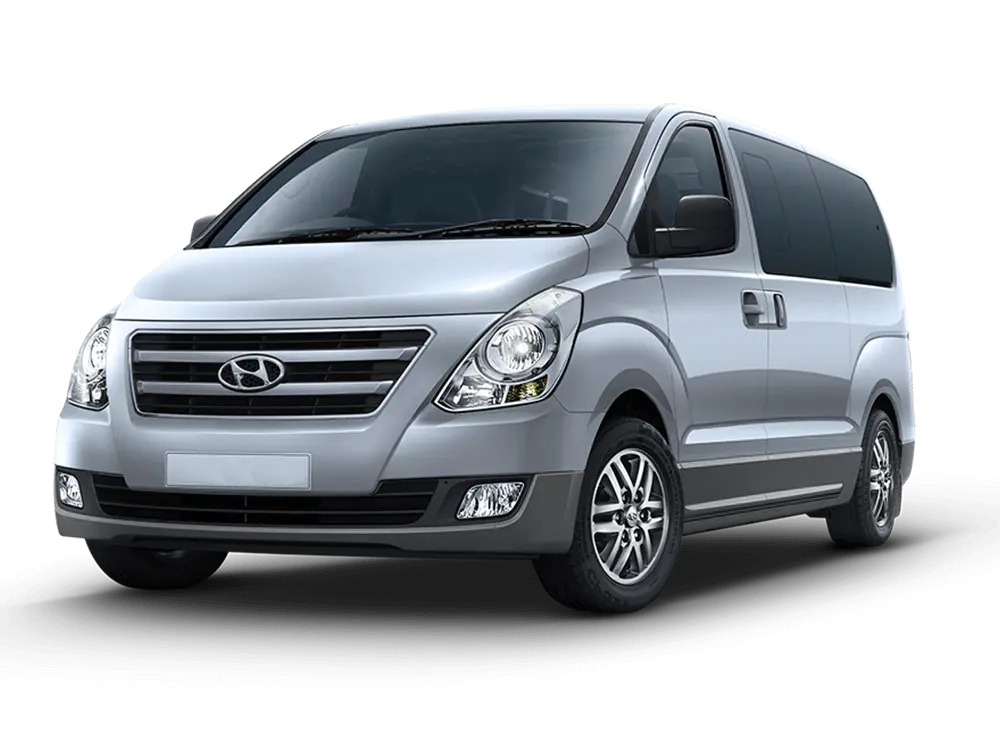 8 seater for rent with driver