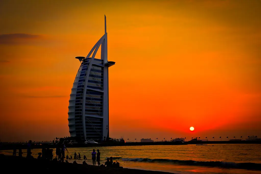 Group Bus for Burj Al Arab